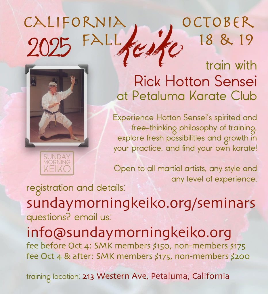 Hotton Sensei Fall Keiko